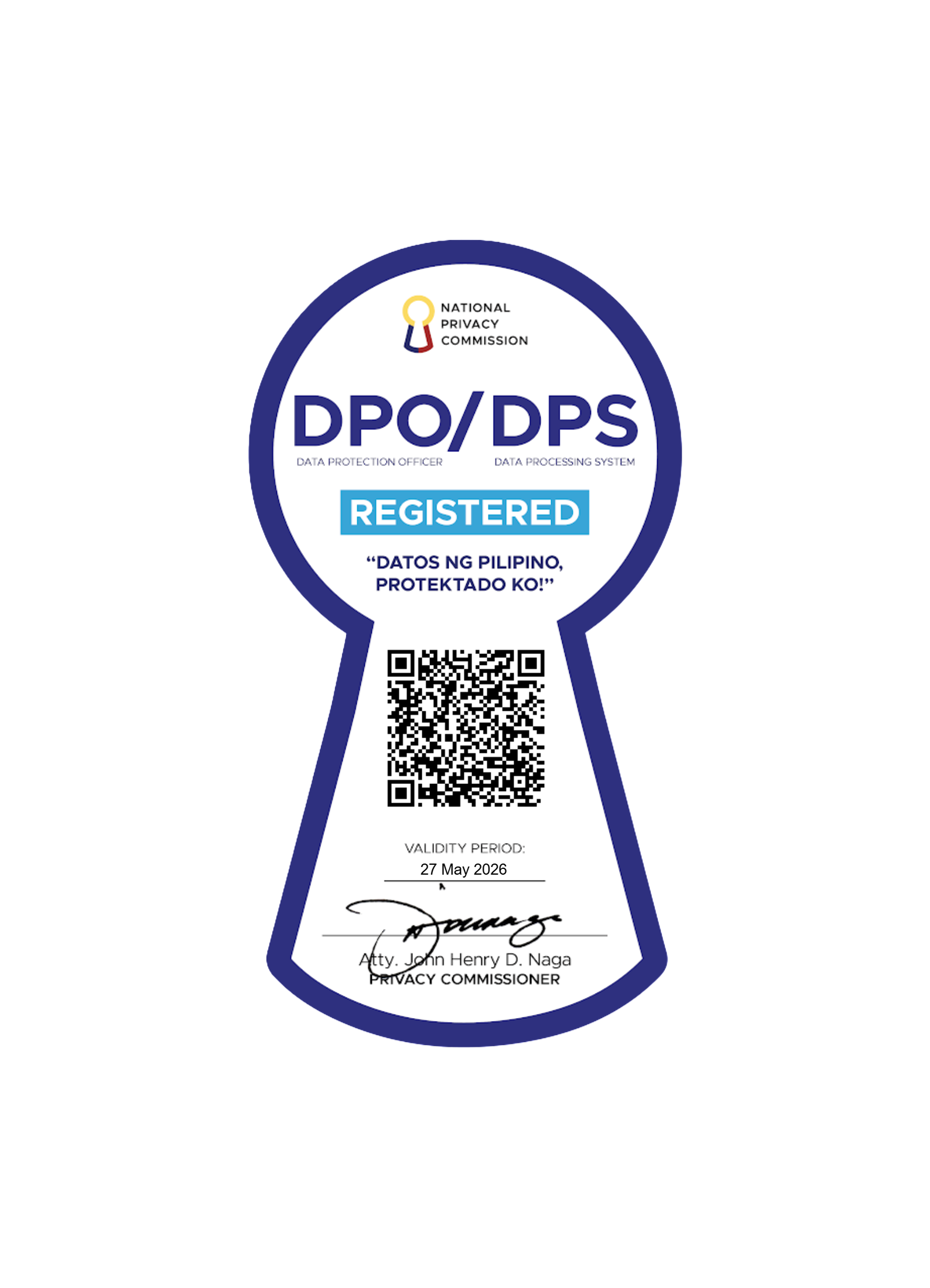 NPC DPO/DPS Registered Seal