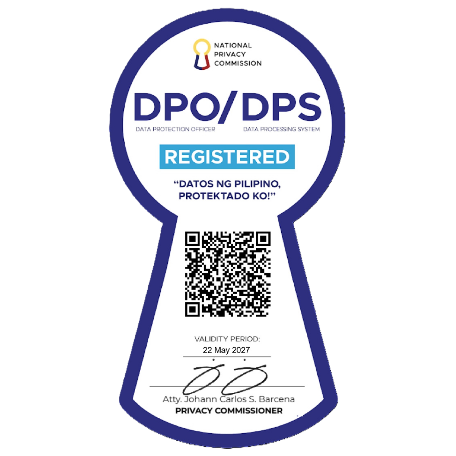 NPC DPO/DPS Registered Seal